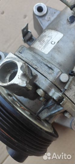 Компрессор кондиционера mitsubishi pajero sport