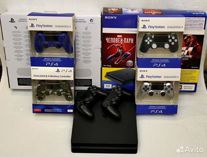 Sony Playstation 4 Slim 400+ игр