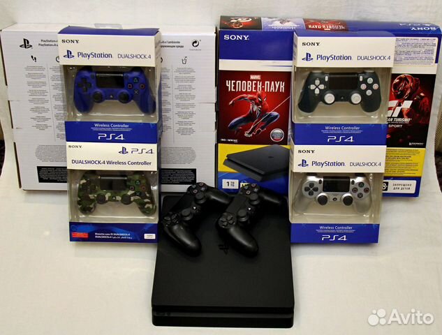 Sony Playstation 4 Slim 400+ игр