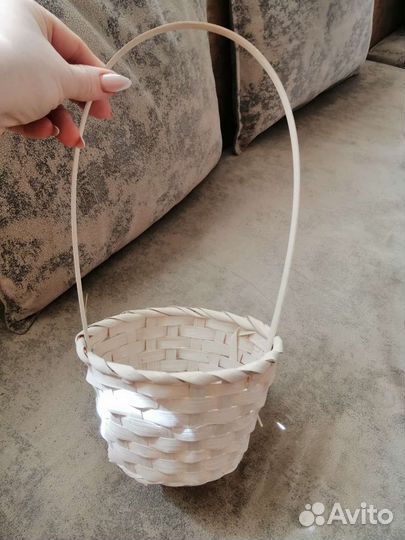 Корзина плетёная,на маленькие от 150 до 250