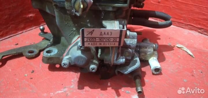 Ваз 2107 карбюратор дааз 21053-1107010-20