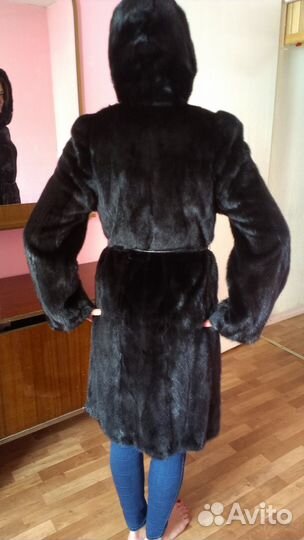 Норковая шуба Flaumfeder