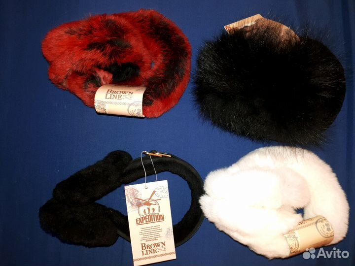 Наушники натуральный мех