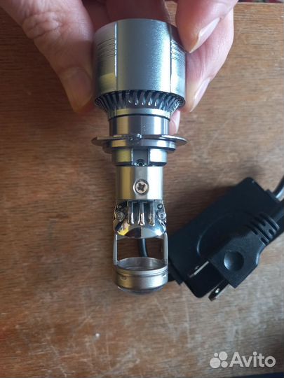 Лед лампы h7 с линзой