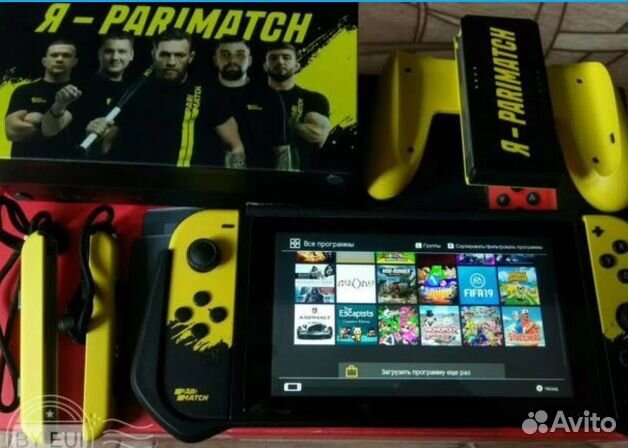 Nintendo Switch зарядное докстанция чехол