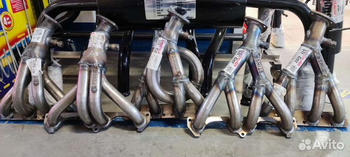 Выхлоп стингер 4-2-1, 4-1,Субару на все модели ваз