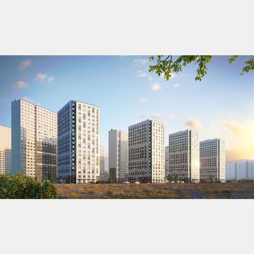2-к. квартира, 57 м², 20/20 эт.