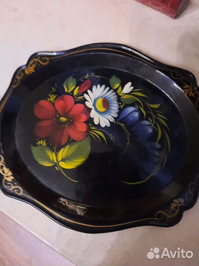 Подносы жостово СССР