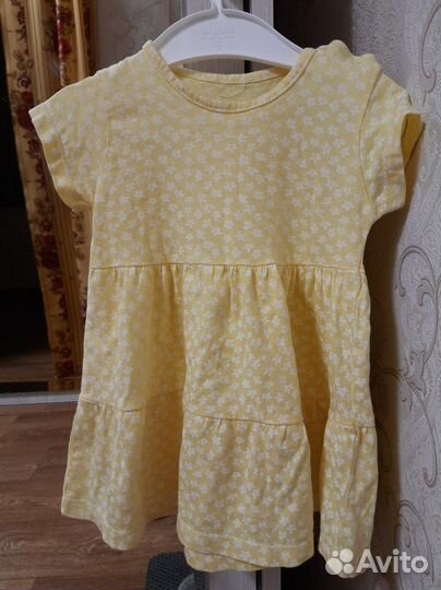 Летнее платье для девочки 74-80 р