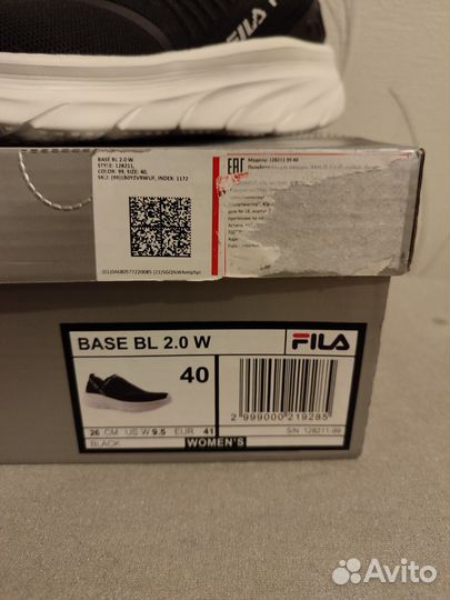 Слипоны женские Fila