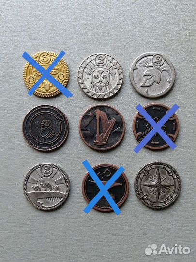 Монеты пятерочка обмен