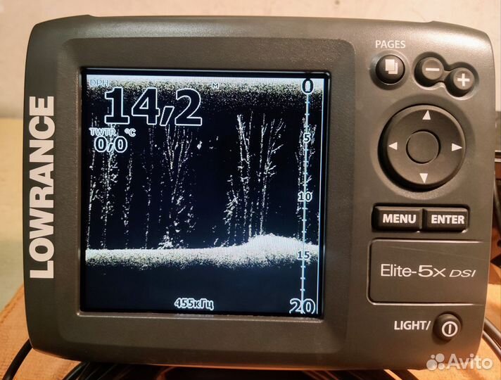 Эхолот lowrance Elite 5x dsi