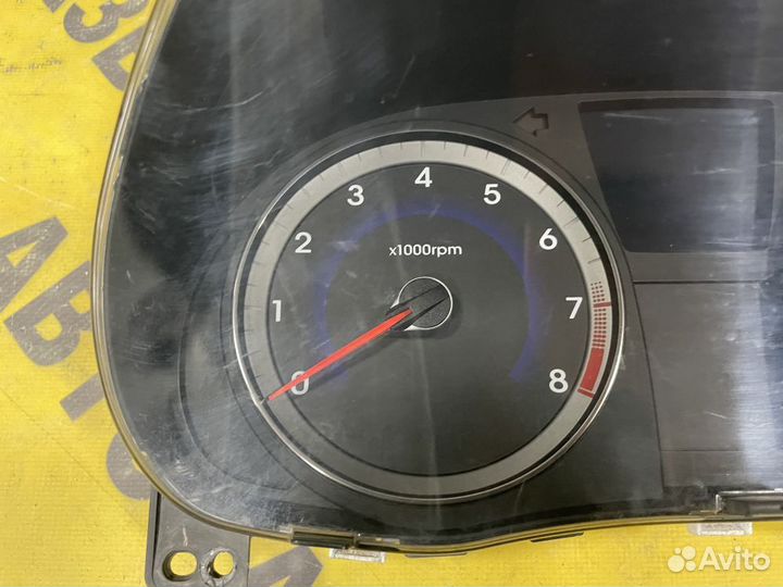 Панель приборов Hyundai Solaris