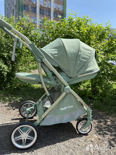 Коляска с реверсивным блоком Fest lux
