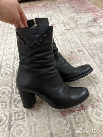 Ботильоны натуральная кожа 37