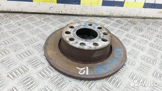 Диск тормозной задний volkswagen scirocco 3RD (ASV