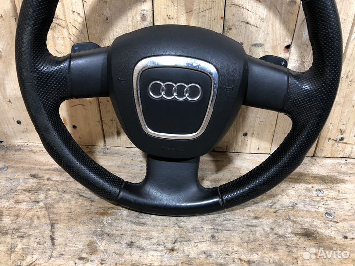Руль кожаный Audi A4 B7, A3 8P, A6 Арт. 120216