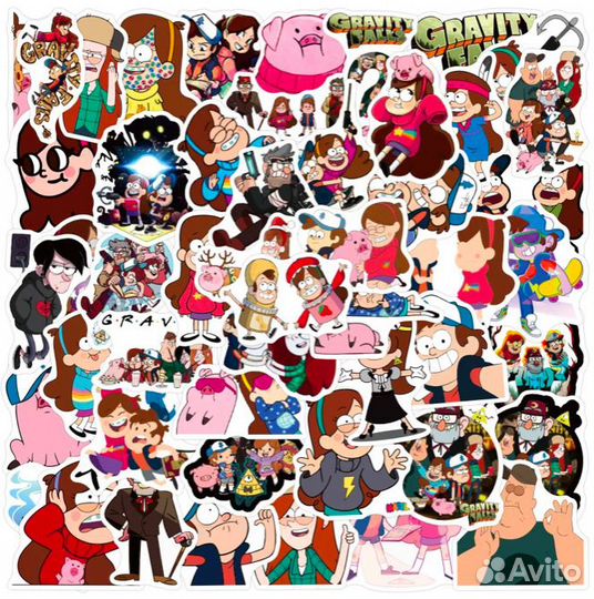 Печать и производство Стикеры Наклейки Стикерпаки