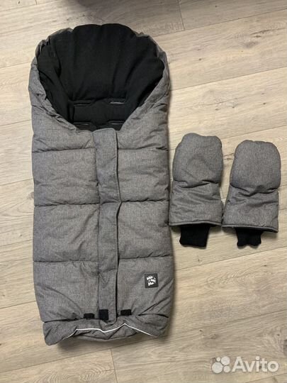 Зимний конверт в коляску