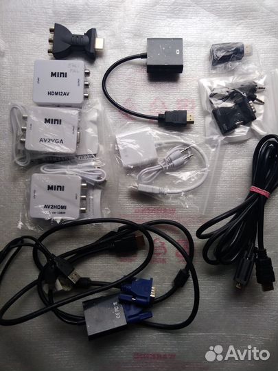 Переходник hdmi vga rca dvi