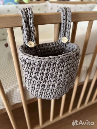 Корзинка на кроватку