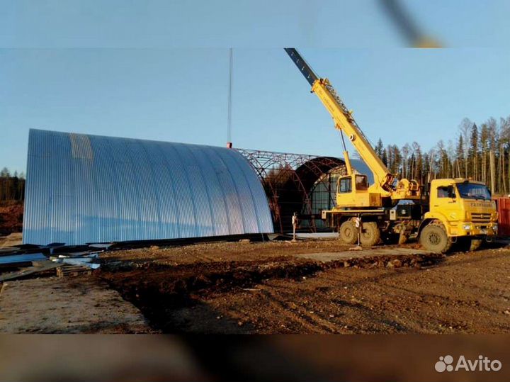 Ангар 18х72м. Тип А