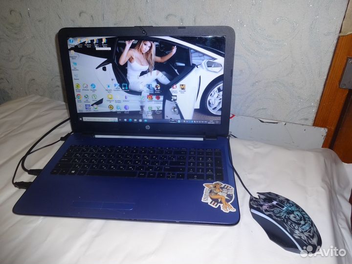 Игровой ноутбук HP AMD/ DDR3/ SSD / Win10