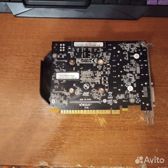 Видеокарта gtx 1050 ti palit 4gb