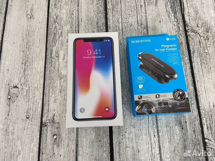 iPhone X 64 gb black A1358
