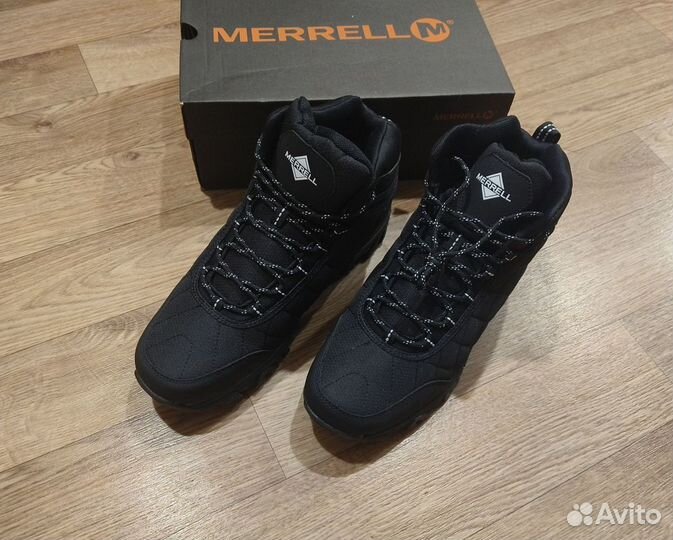 Кроссовки мужские зимние Merrell Vibram gore-tex