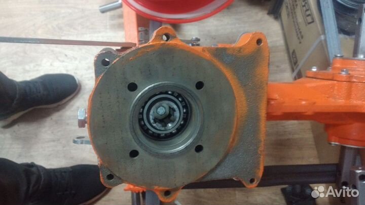 Редуктор новый для самоделки вал шестигранник