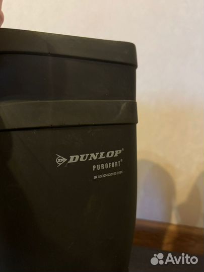 Резиновые сапоги dunlop