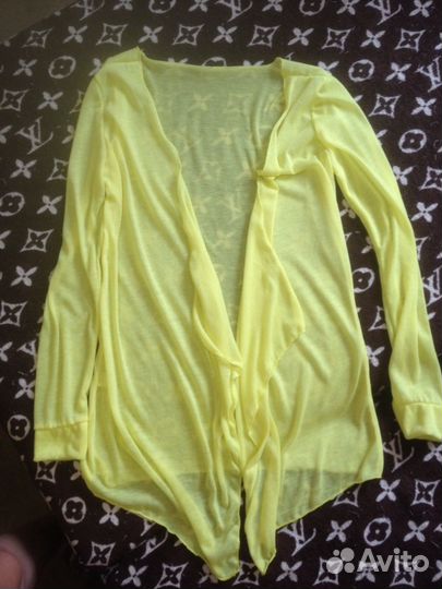 Яркая летняя накидка кардиган 42-44