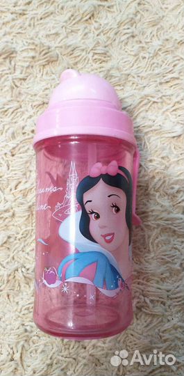 Поильник с трубочкой непроливайка