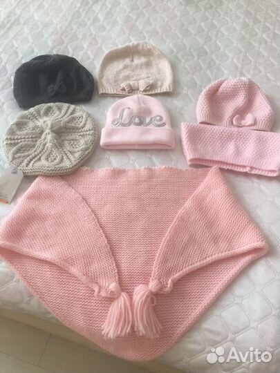 Береты, шапочки