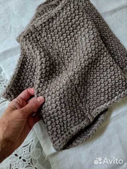 Снуд трикотажный, вязанный