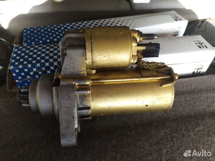 Стартер. Шкода фабия2 рестайлинг. Оригинал