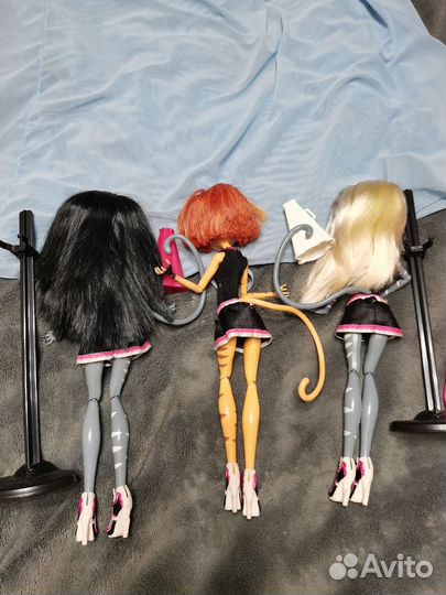 Куклы монстр Хай.Кошки чарлидеры,Тора цирк