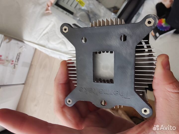 Кулер процеccорный 4пин 3пин