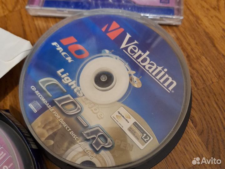 Болванка диски DVD+R, CD-R. Много