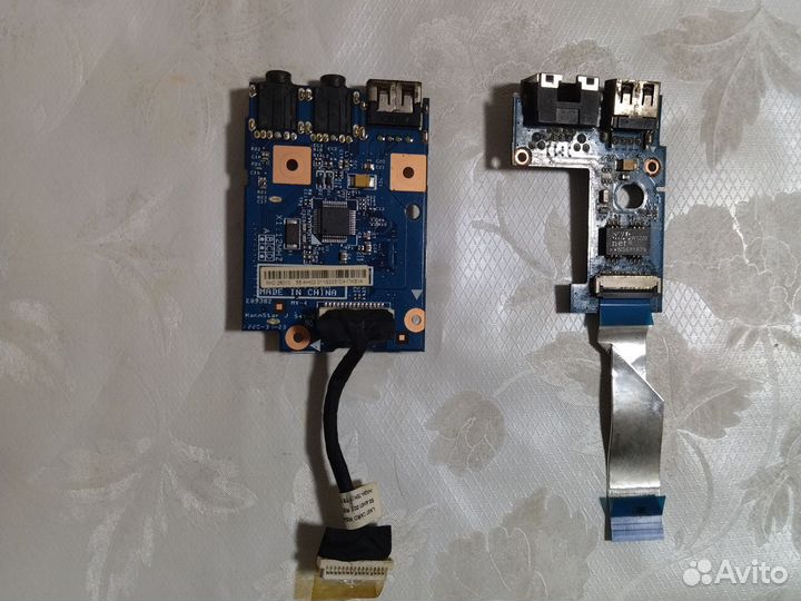 Комплект плат (2 шт.) Usb, аудио, Lan Lenovo B570E