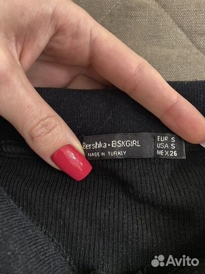 Футболка поло bershka