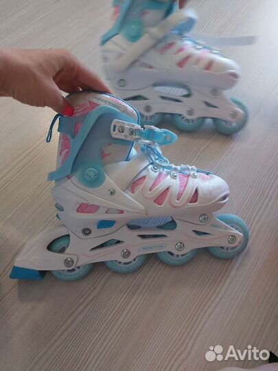 Роликовые коньки детские раздвижные
