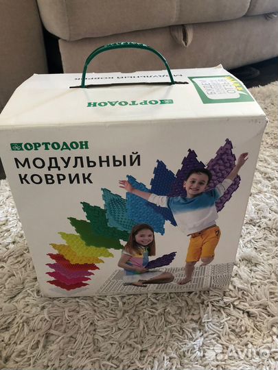 Модульный массажный коврик ортодон