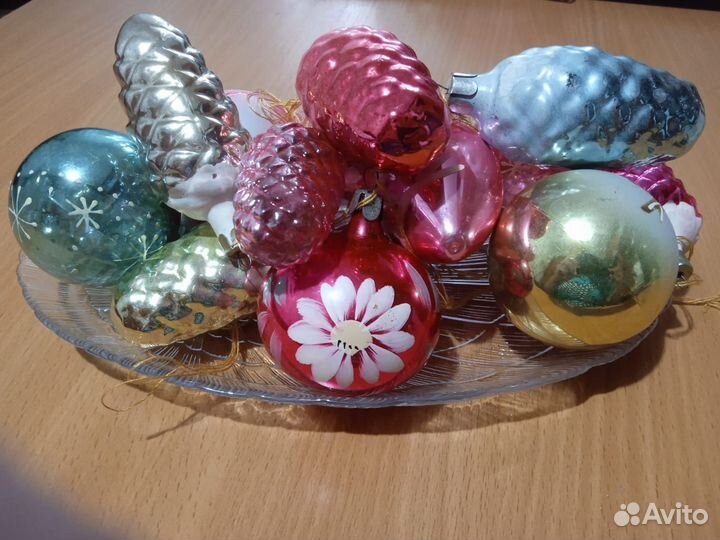 Ёлочные игрушки СССР