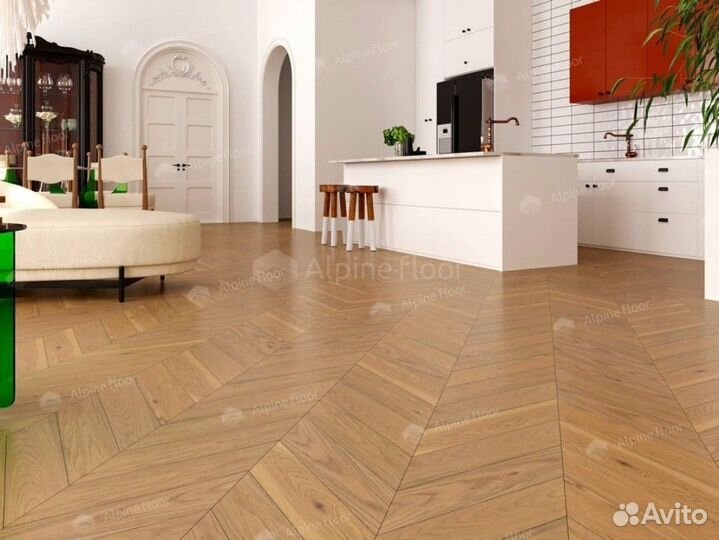 Инженерная доска Alpine Floor Chateau EW203-03 Дуб