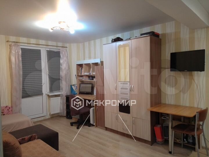Квартира-студия, 26,7 м², 1/17 эт.