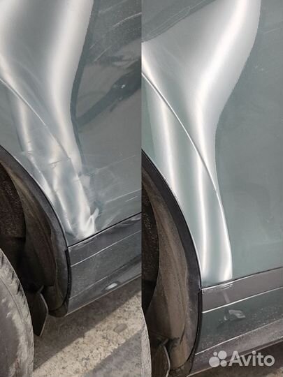 Профессиональный ремонт вмятин без покраски