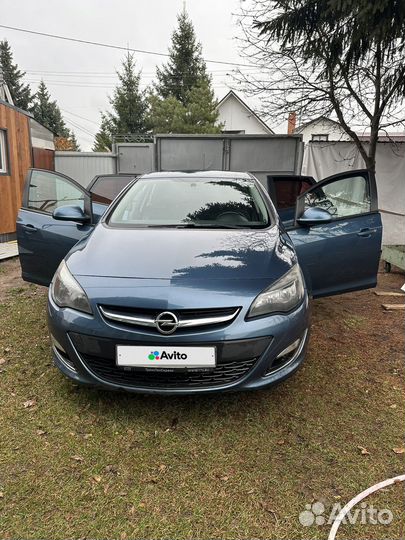Opel Astra 1.6 AT, 2012, 146 000 км