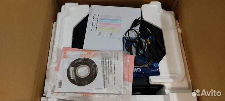 Цветной мфу Canon G3415 WiFi с снпч